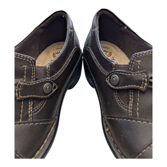 Earth Spirit Gelron 2000 Brown Leather Loafer Slip On Shoe 6 Memory Foam Sole - Picture 6 of 10